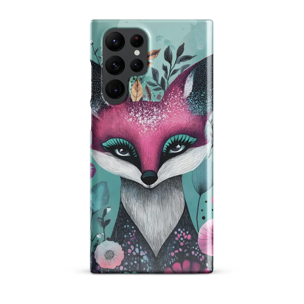 Whimsical Fox Among Blossoms