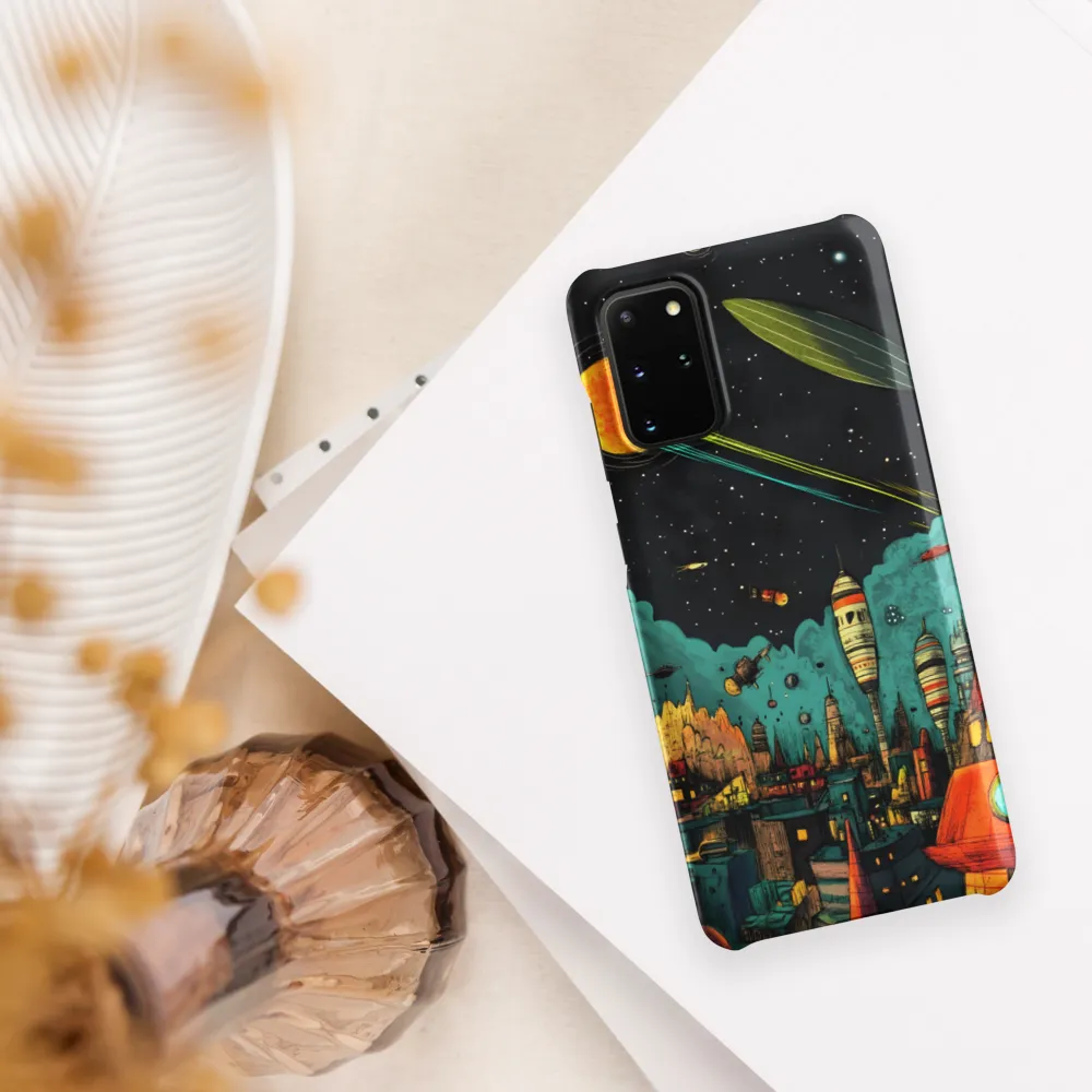 Galactic Cityscape: A Journey Through Imagination