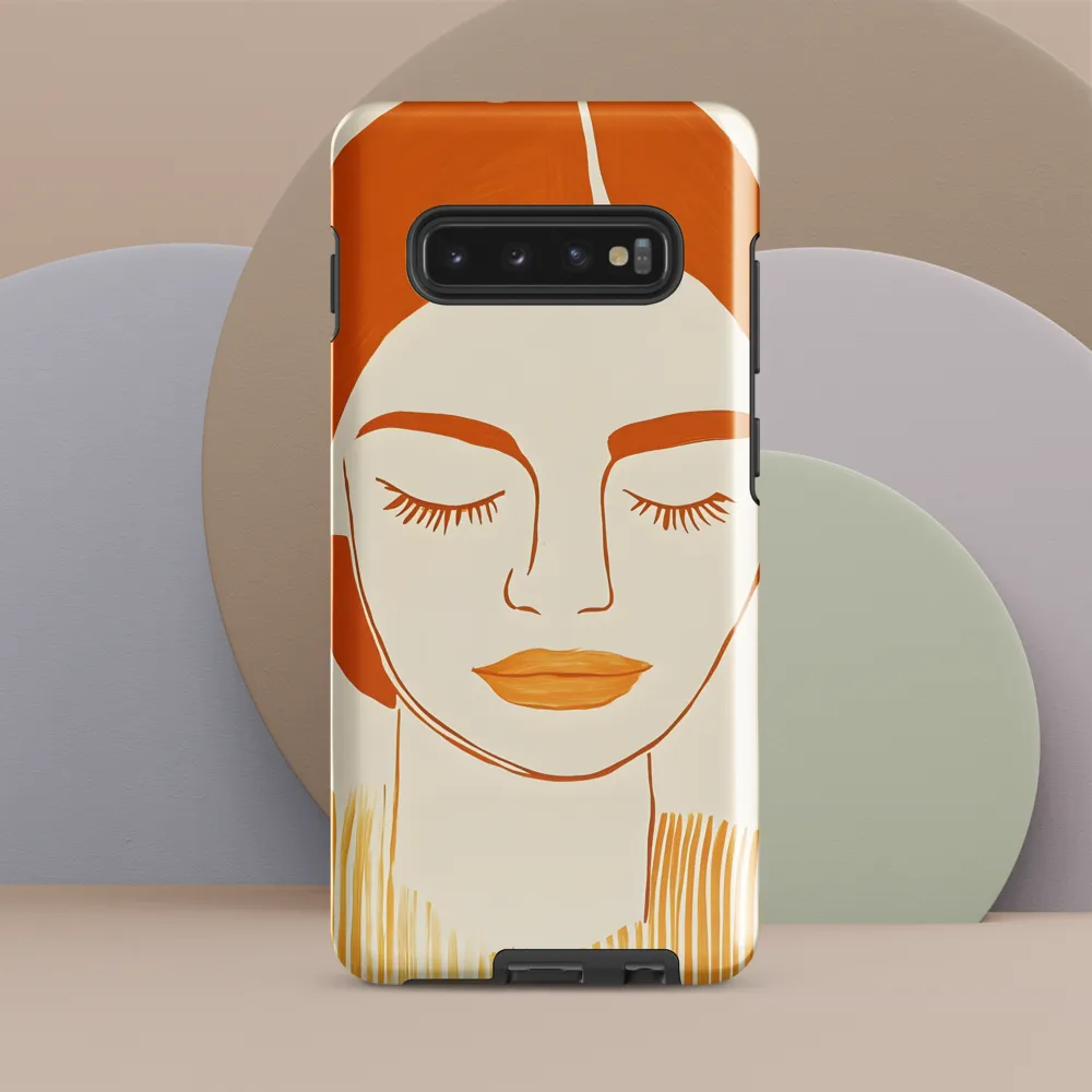 Embracing Calmness | Phone Case |  S10 Plus | Tough Case | Glossy