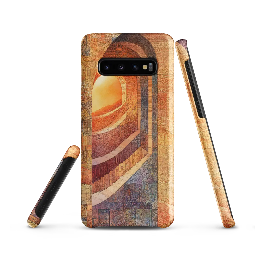 The Journey Through Shadows | Phone Case |  S10 | Snap Case | Matte