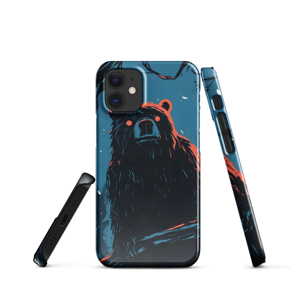 Eerie Majesty: A Bear in the Night