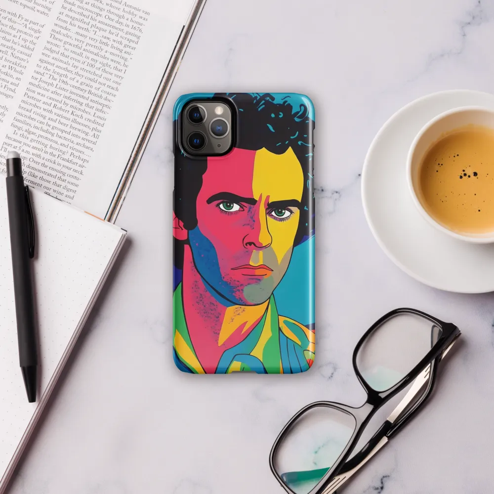 Electric Visage: A Portrait of Vibrance | Phone Case |  11 Pro Max | Snap Case | Glossy