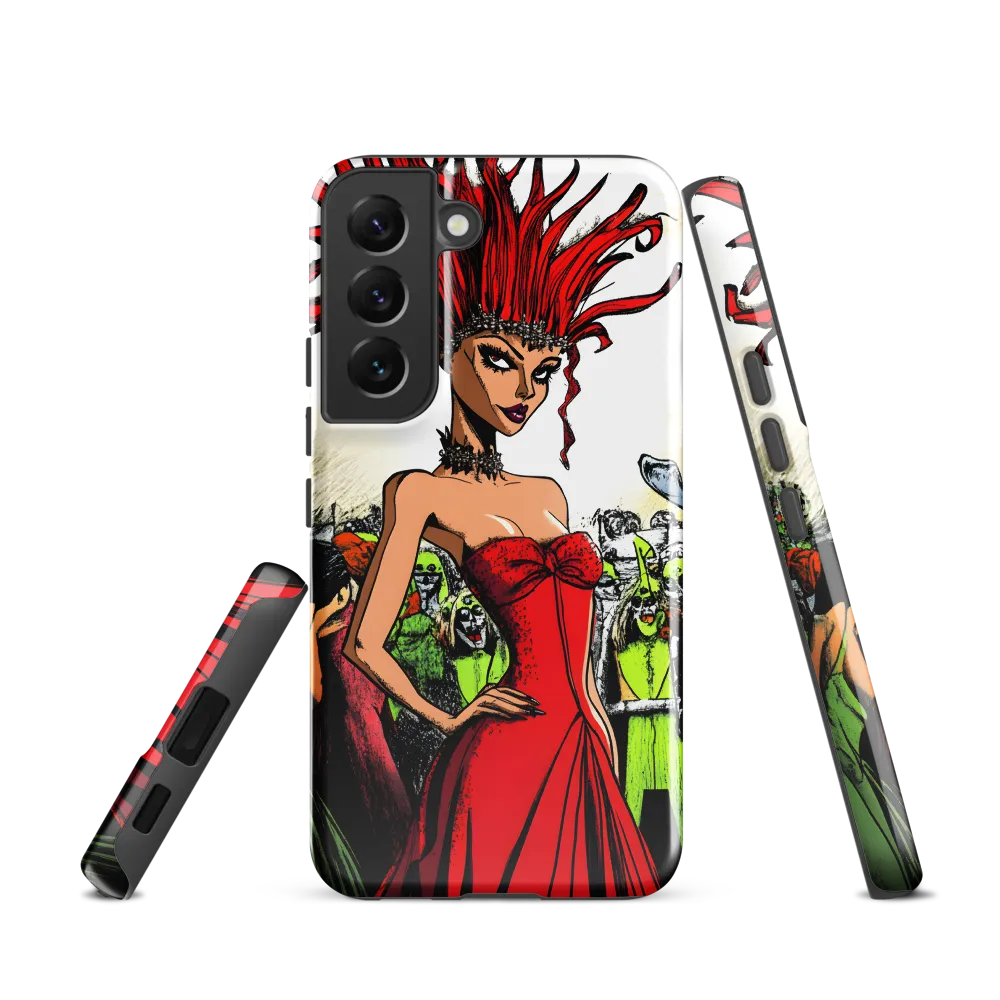 Fiery Elegance: A Fashion Statement