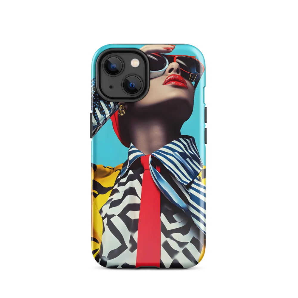 Chic Confidence in Bold Patterns