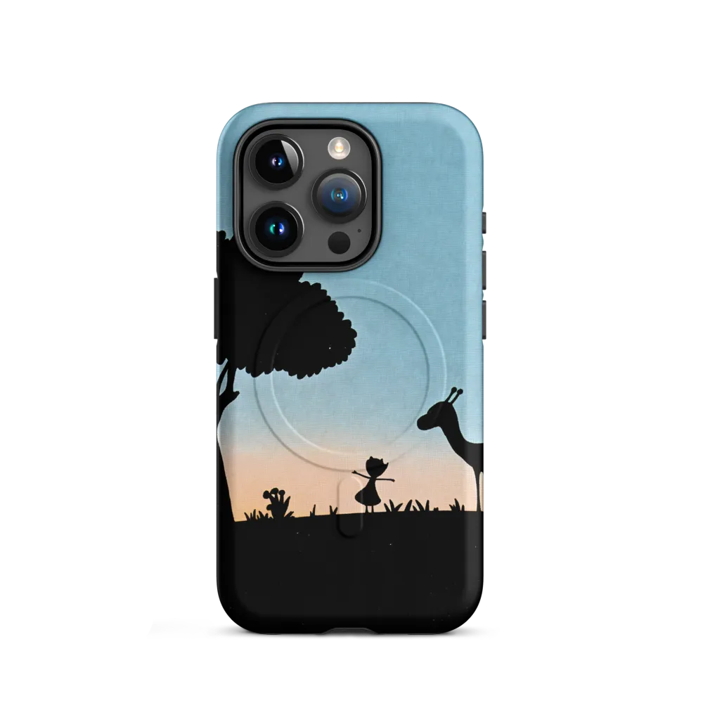 Curiosity in the Silhouette | Phone Case |  15 Pro | MagSafe® Tough Case | Matte