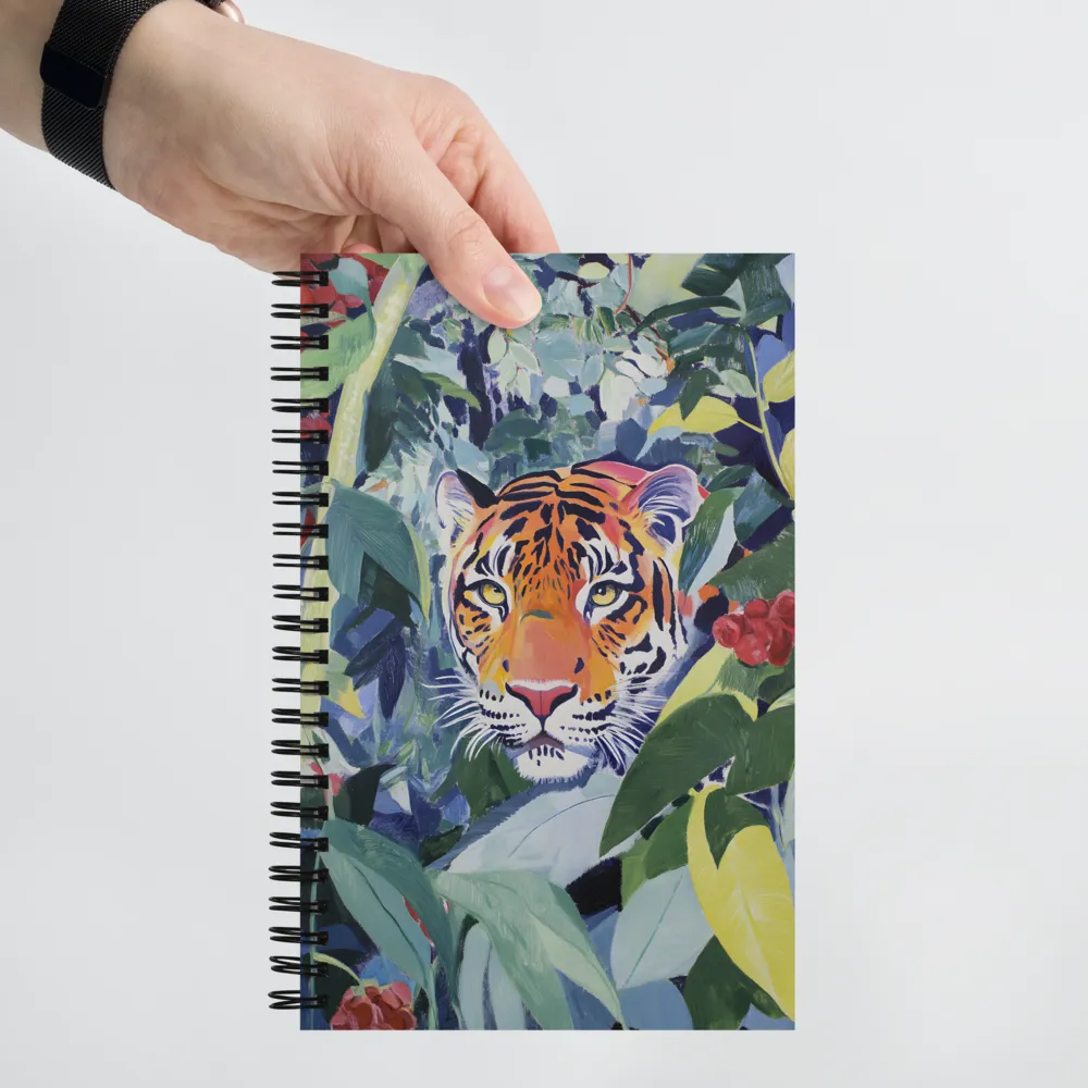 Gaze of the Tiger | Spiral Notebook