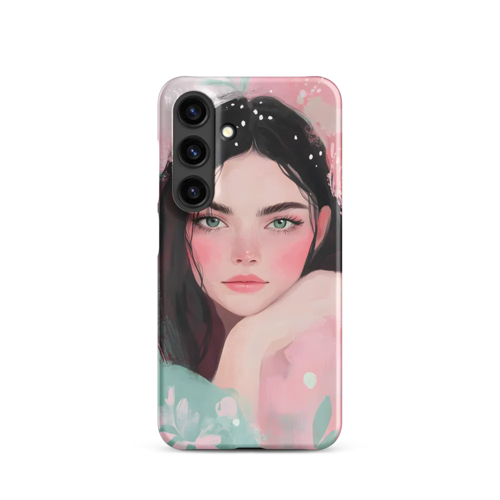 Mint & Rose — Portrait in Pastel Washes