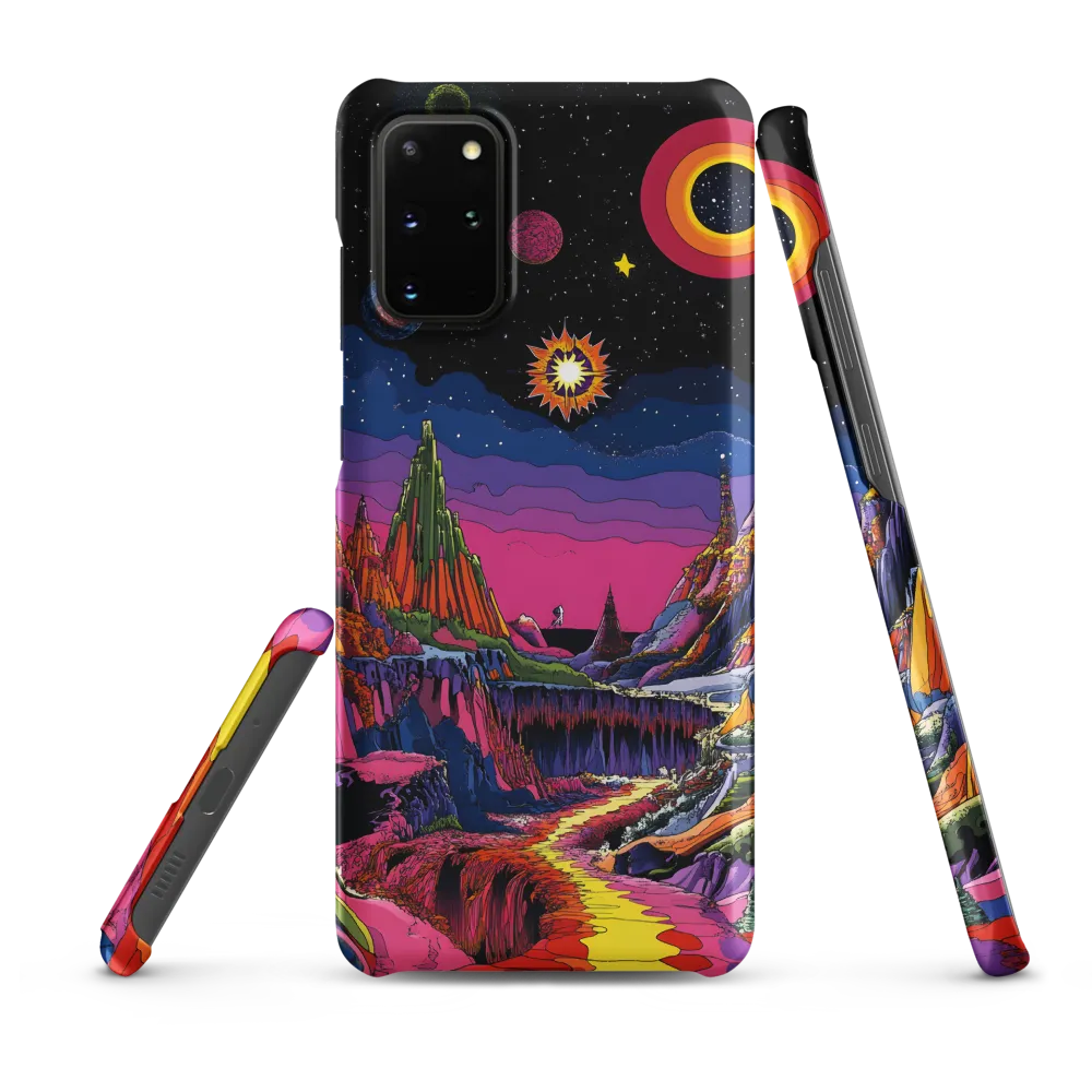 Galactic Wonders: A Journey Through an Alien Landscape