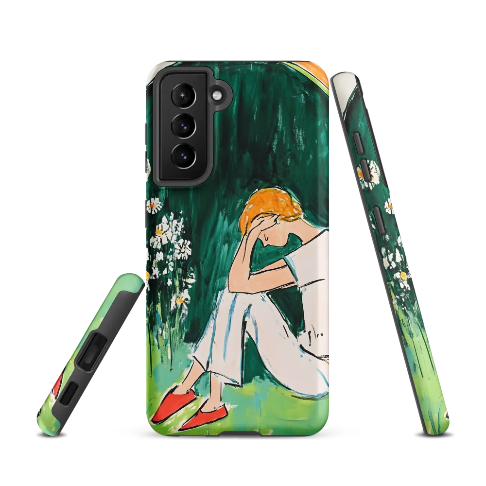 Silent Sorrow | Phone Case |  S21 | Tough Case | Matte