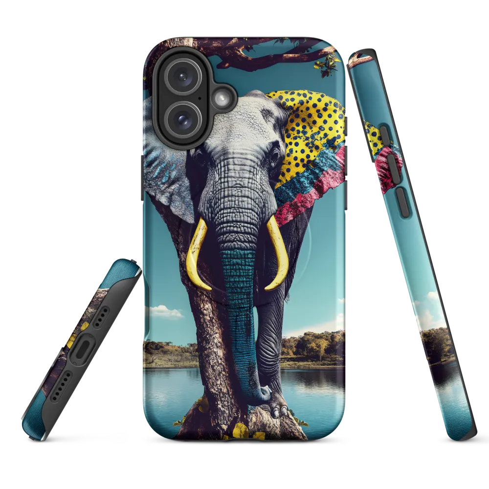 Playful Elegance: The Surreal Elephant