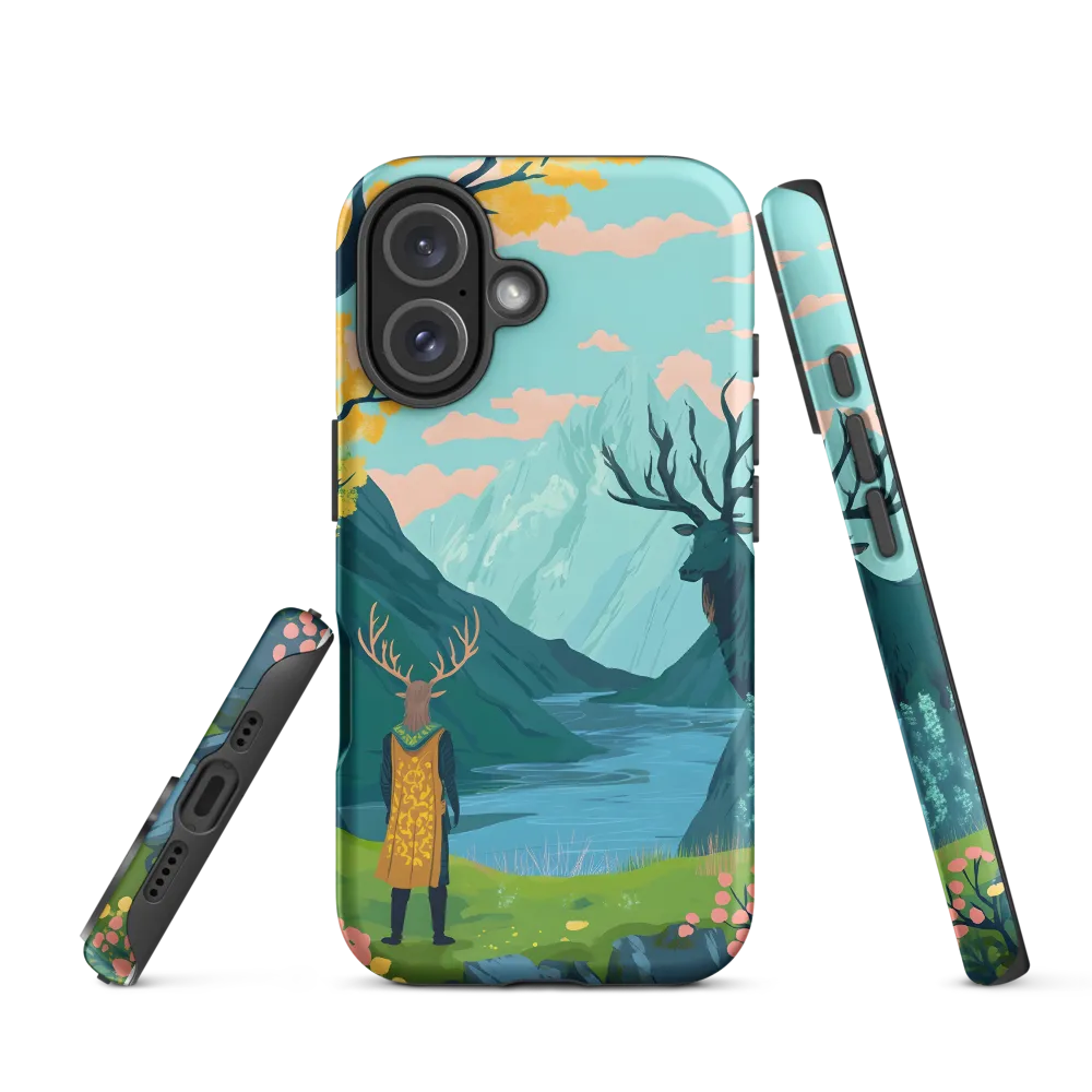 The Serene Guardian of the Landscape | Phone Case