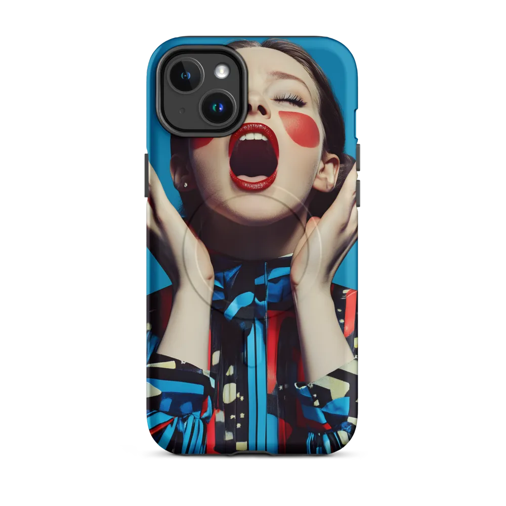 Echoes of Expression | Phone Case |  14 Plus | MagSafe® Tough Case | Matte