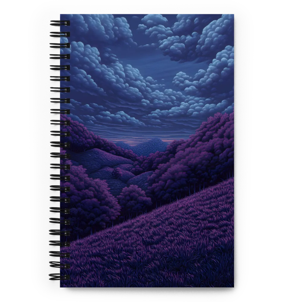 Whispers of Twilight | Spiral Notebook