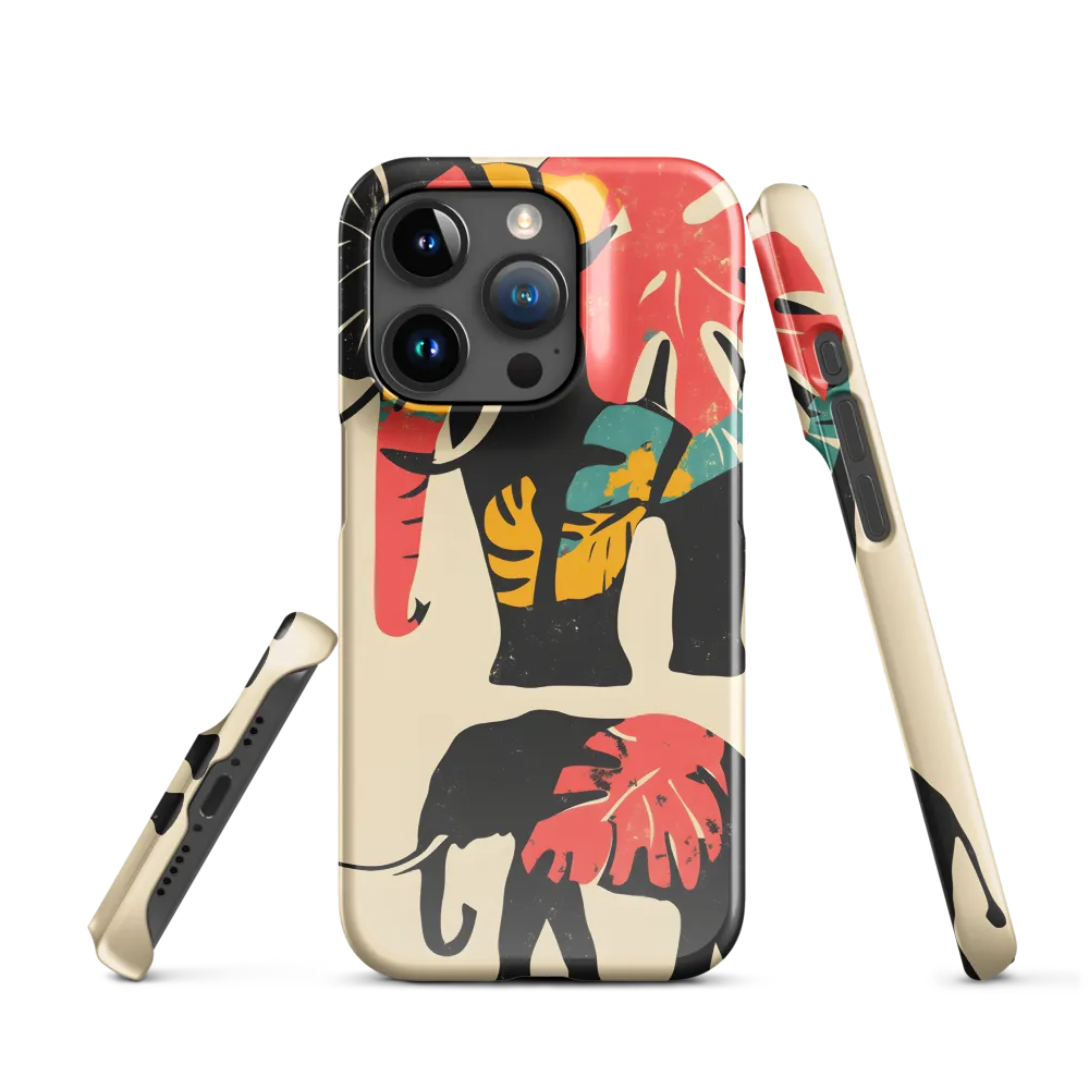 Tropical Elegance: The Elephant's Dance