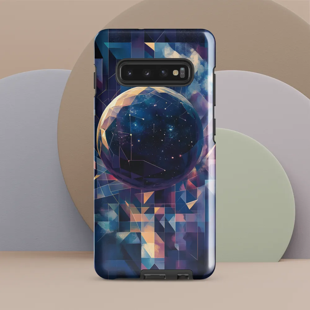 Celestial Geometry | Phone Case |  S10 Plus | Tough Case | Glossy