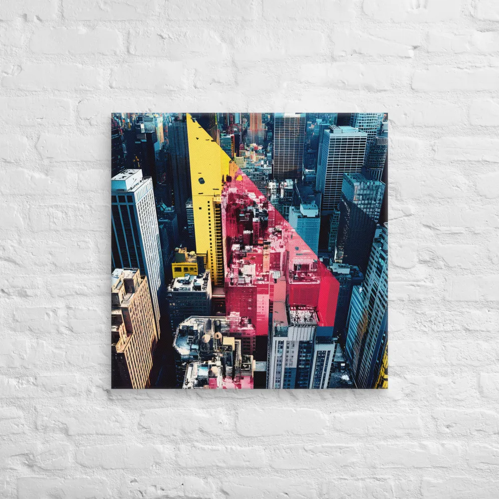 Dynamic Urban Symphony | Canvas | 26″×26″