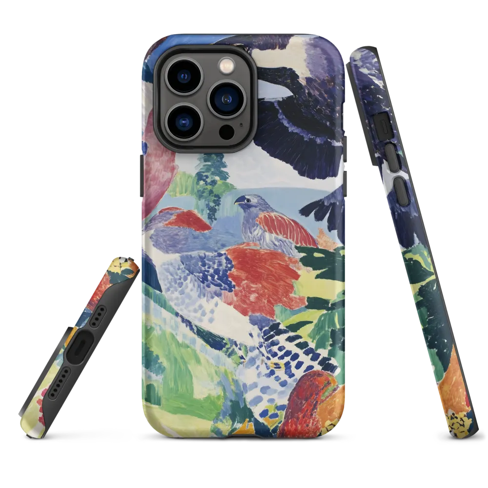 Symphony of Birds | Phone Case |  14 Pro Max | Tough Case | Matte