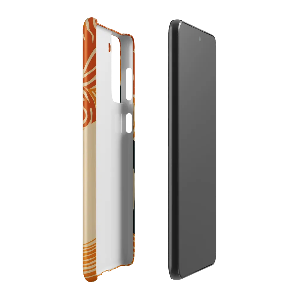 Silent Reflections under Swirling Leaves | Phone Case |  S21 Plus | Snap Case | Matte