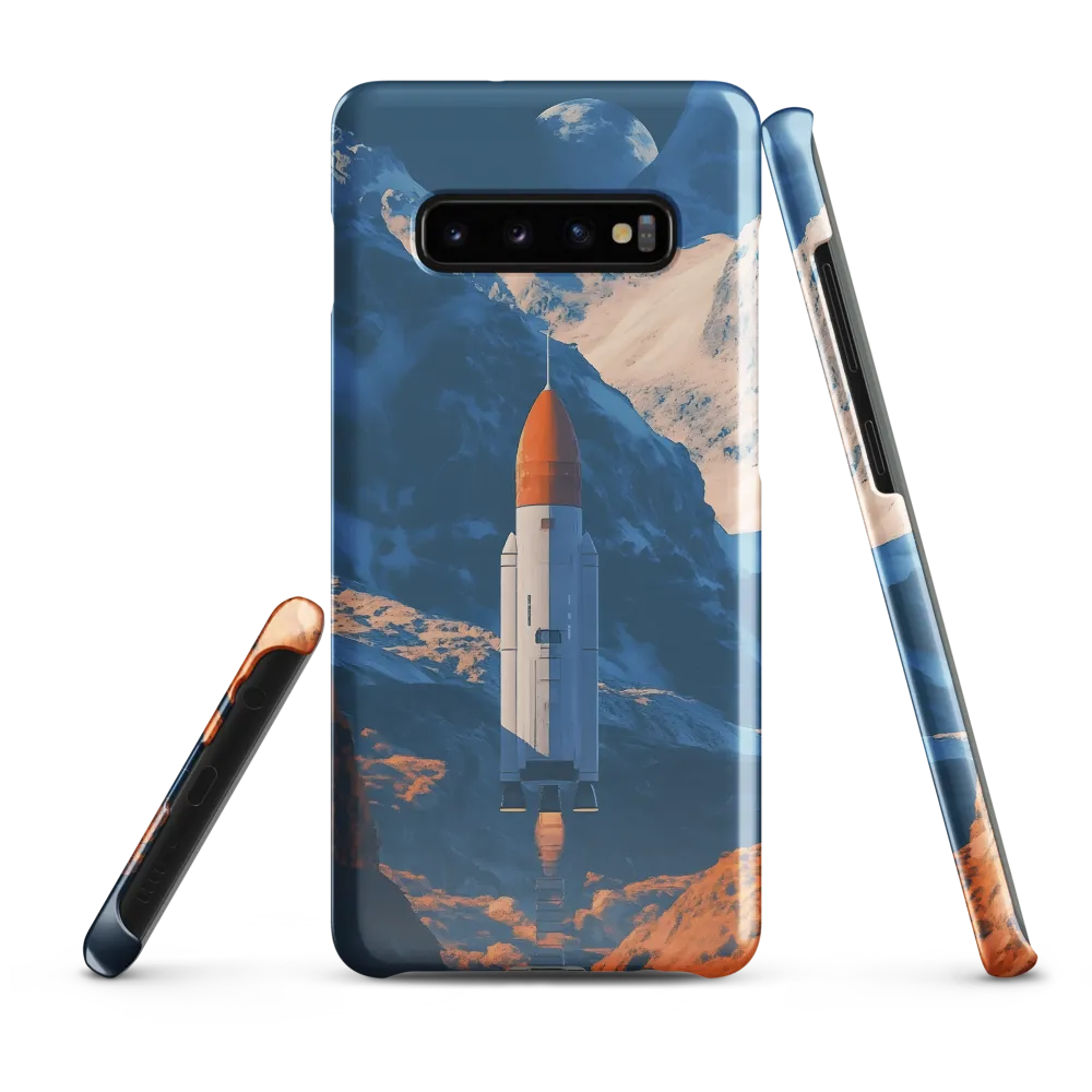 Journey Beyond the Mountains | Phone Case |  S10 Plus | Snap Case | Glossy