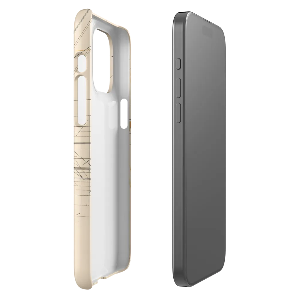 Abstract Profile: A Minimalist Exploration | Phone Case |  15 Pro Max | Snap Case | Matte