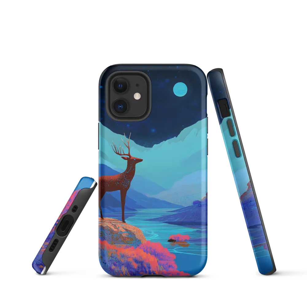 Cosmic Serenity: The Starlit Stag