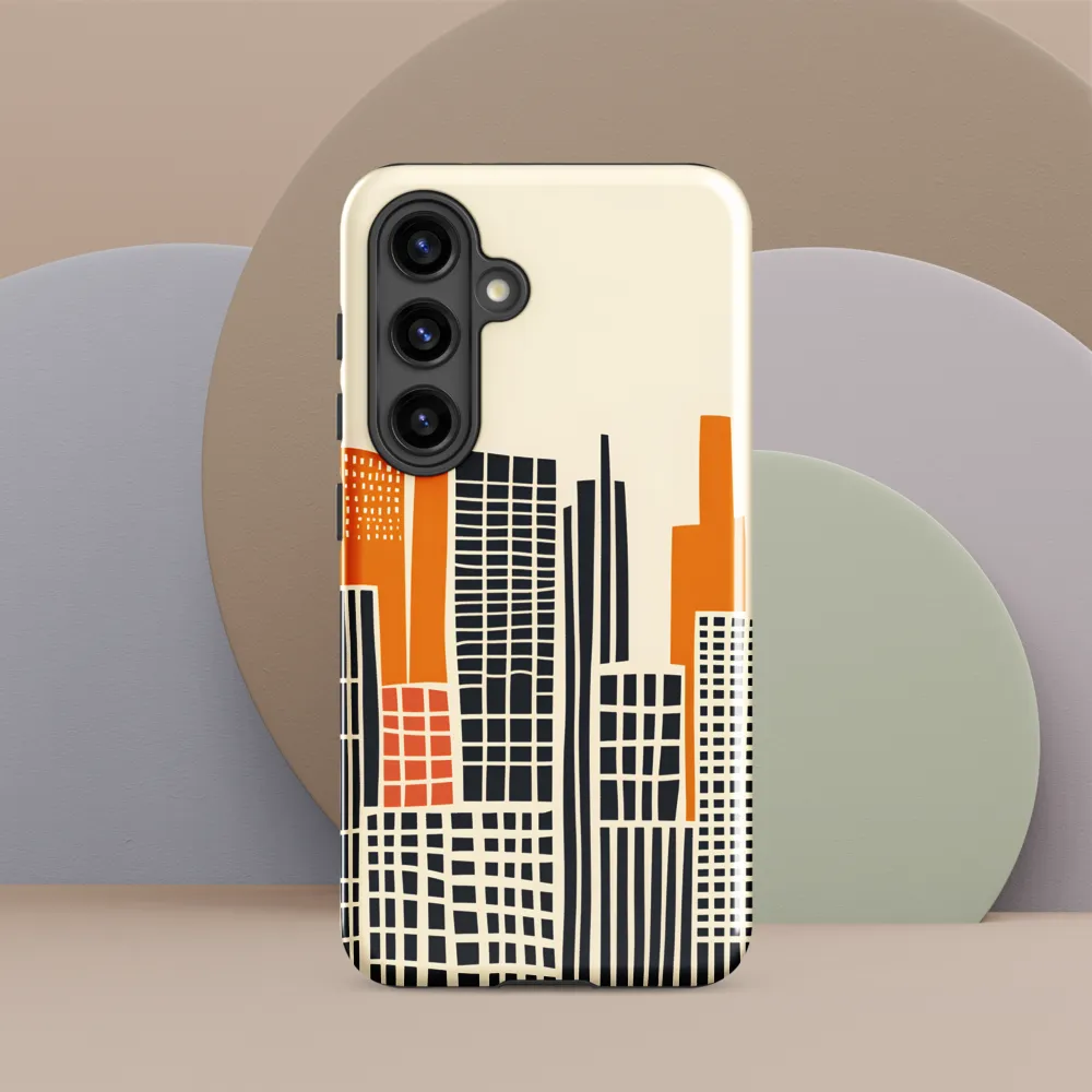 Urban Rhythms: A Graphic Cityscape