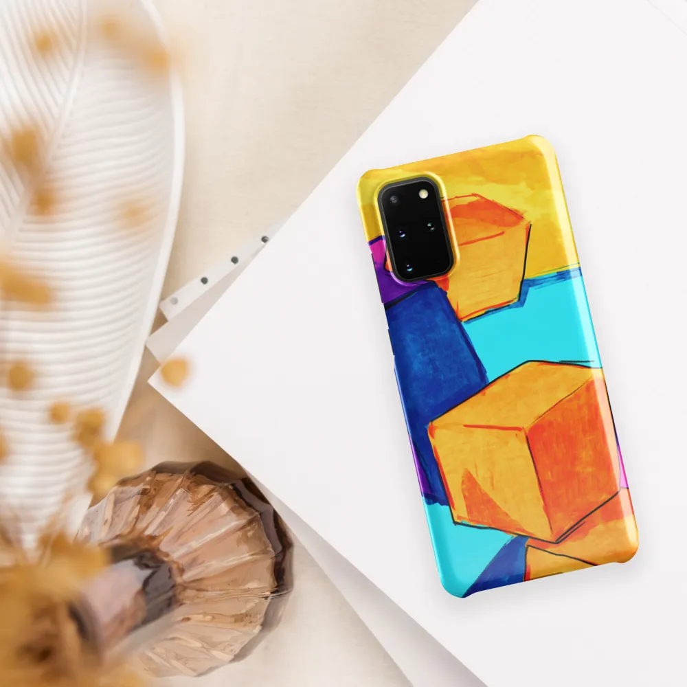 Playful Cubes in Vibrant Harmony