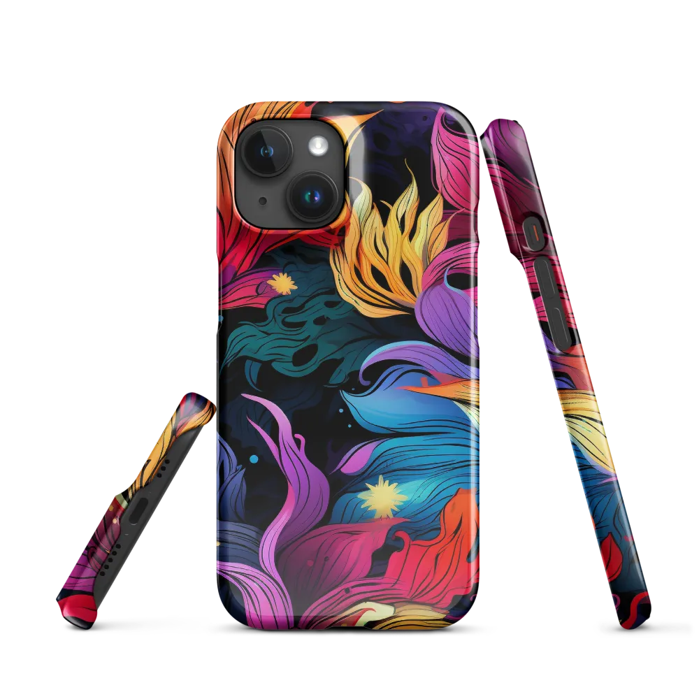 Floral Symphony | Phone Case |  15 | Snap Case | Glossy