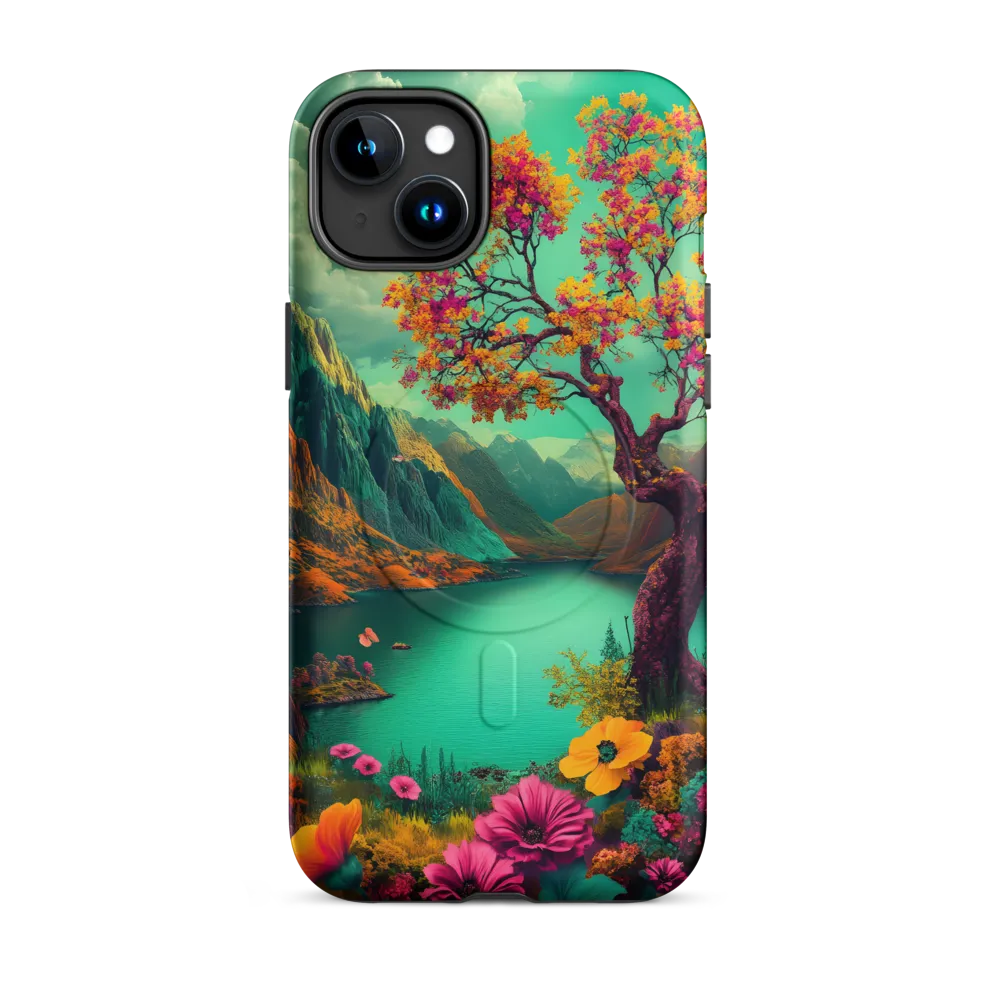 Elysium in Bloom | Phone Case |  15 Plus | MagSafe® Tough Case | Matte
