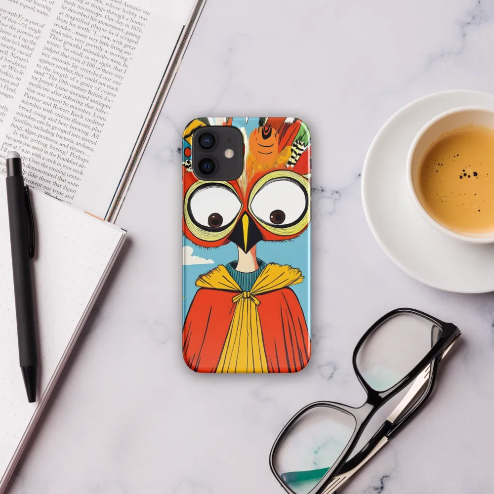 A Whimsical Encounter: The Owl-Human Fusion