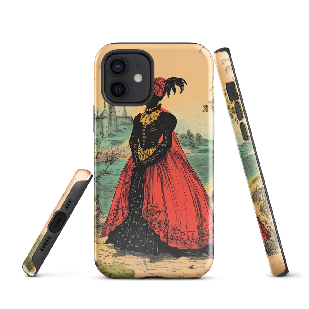 Elegance in Red and Gold