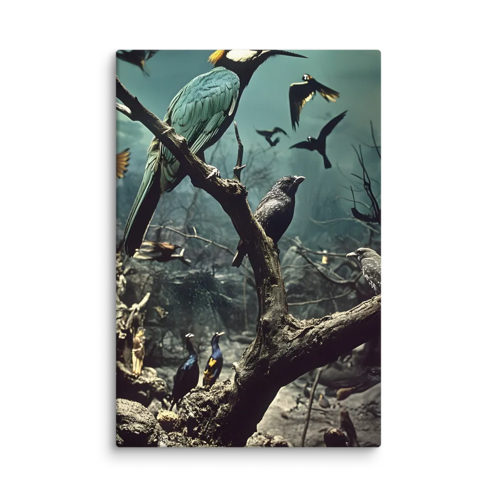 Whispers of the Avian Realm | Canvas | 24″×36″