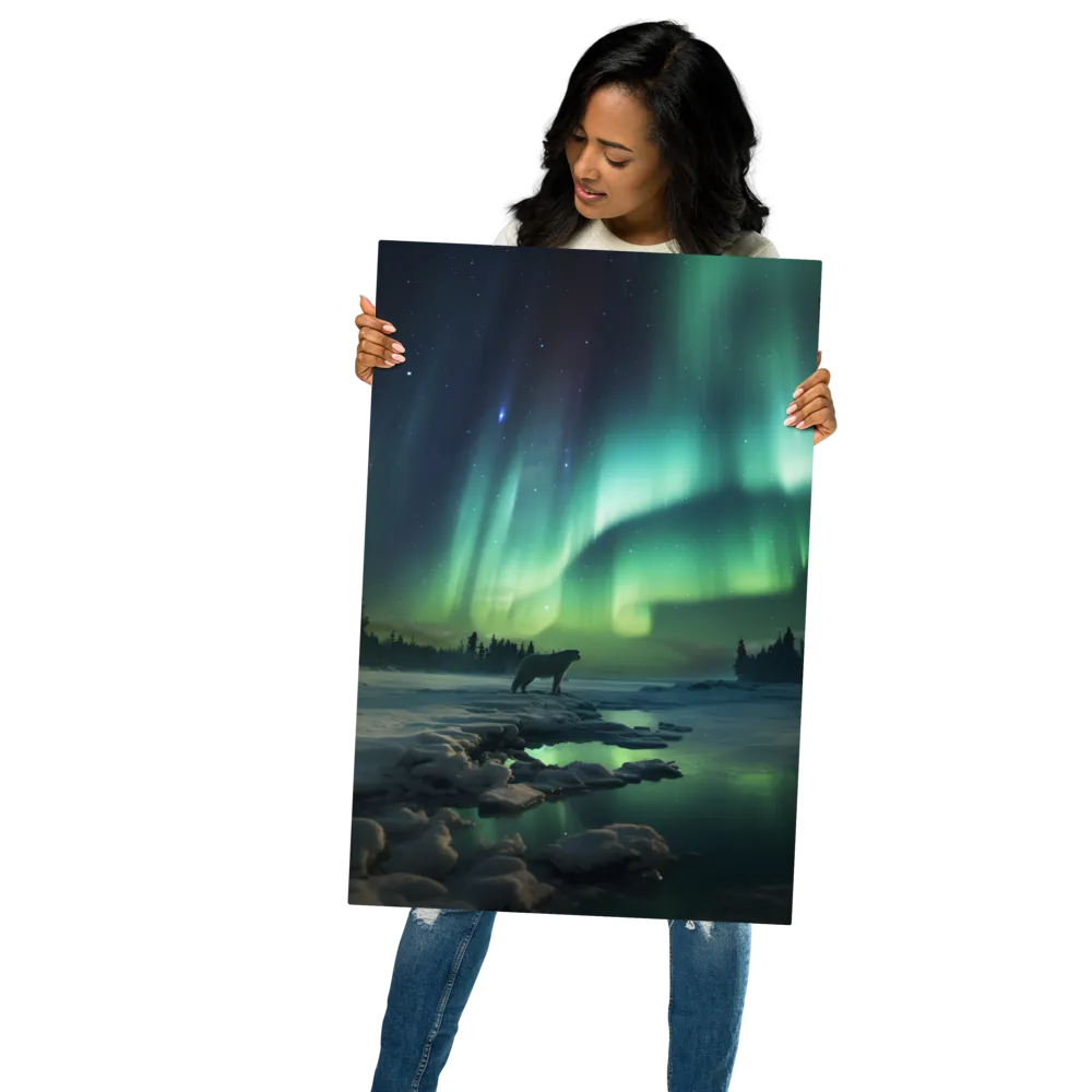 Auroral Guardianship | Metal Print | 20″×30″