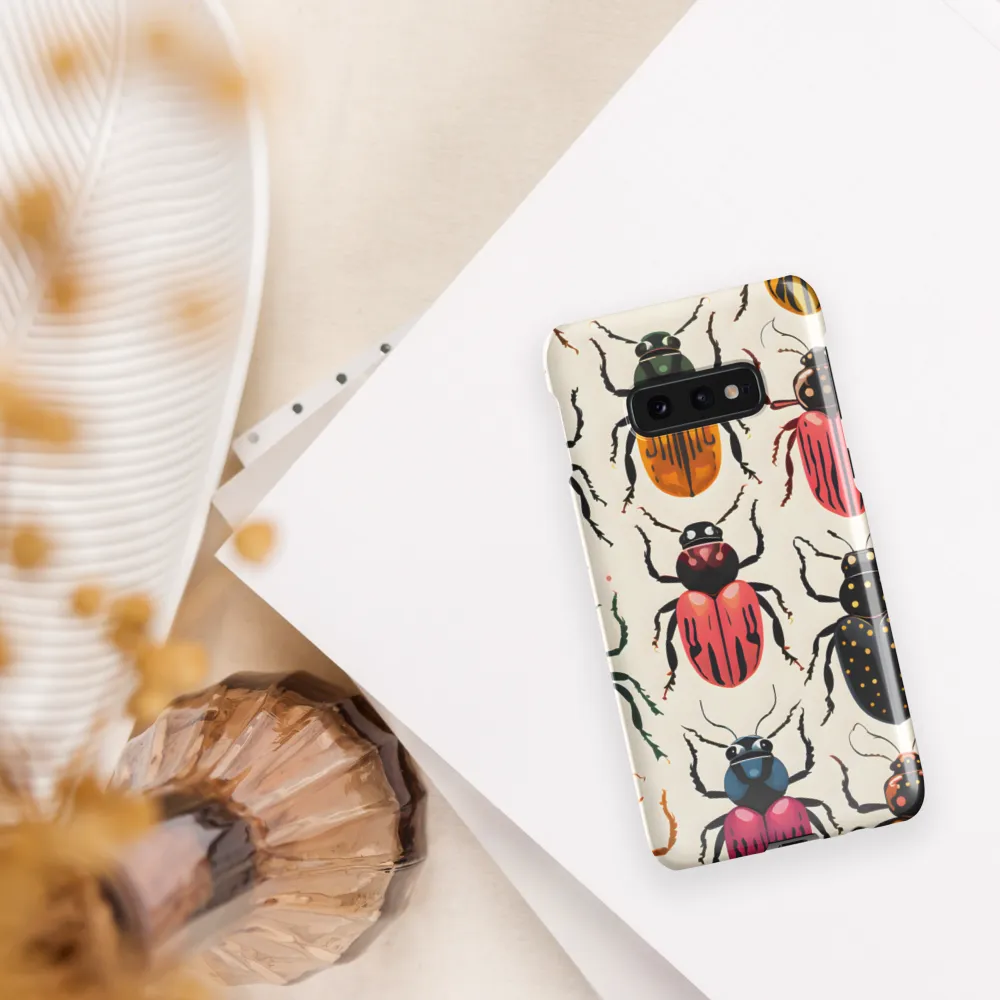 Beetle Mosaic: A Colorful Exploration of Insects | Phone Case |  S10e | Snap Case | Glossy