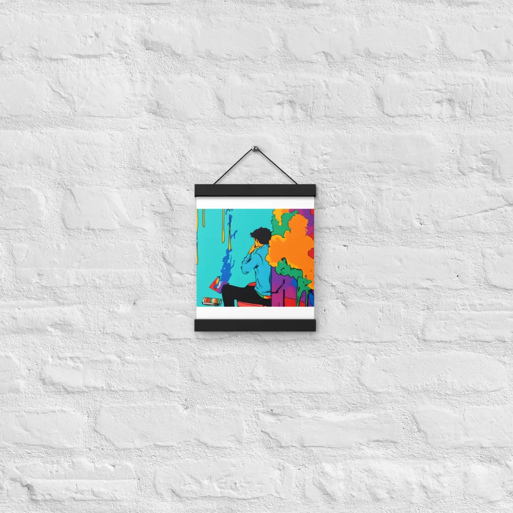 The Artist Within | Poster With Black Wood Hanger | 8″×10″