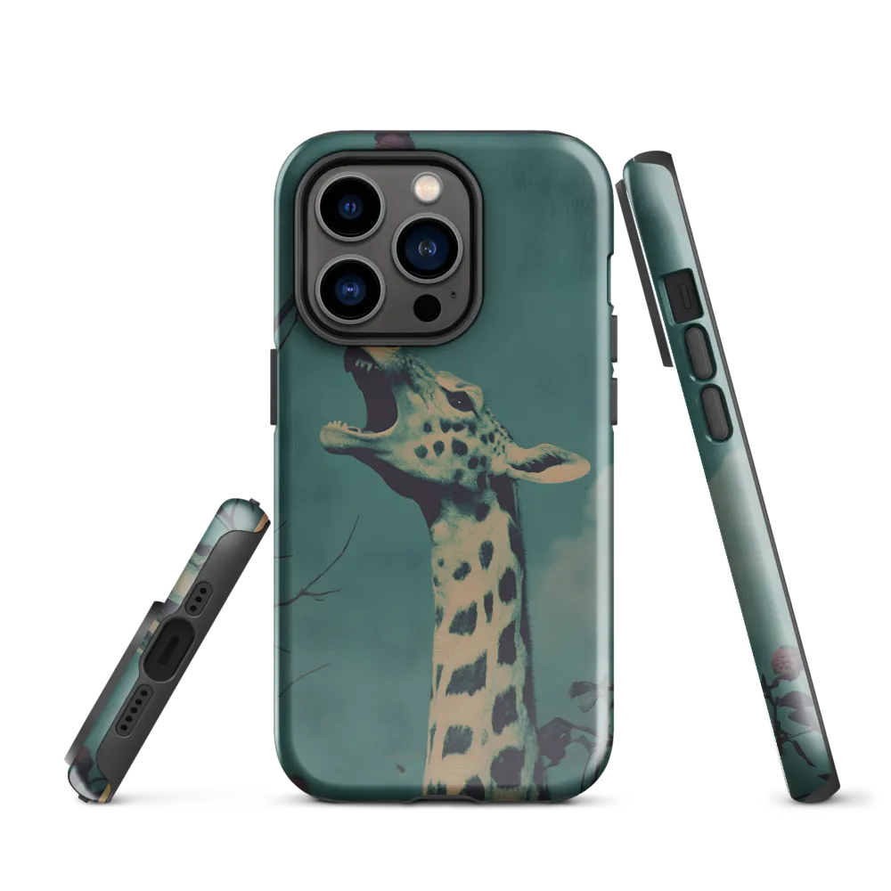 Whispers of the Tall: A Surreal Giraffe Encounter
