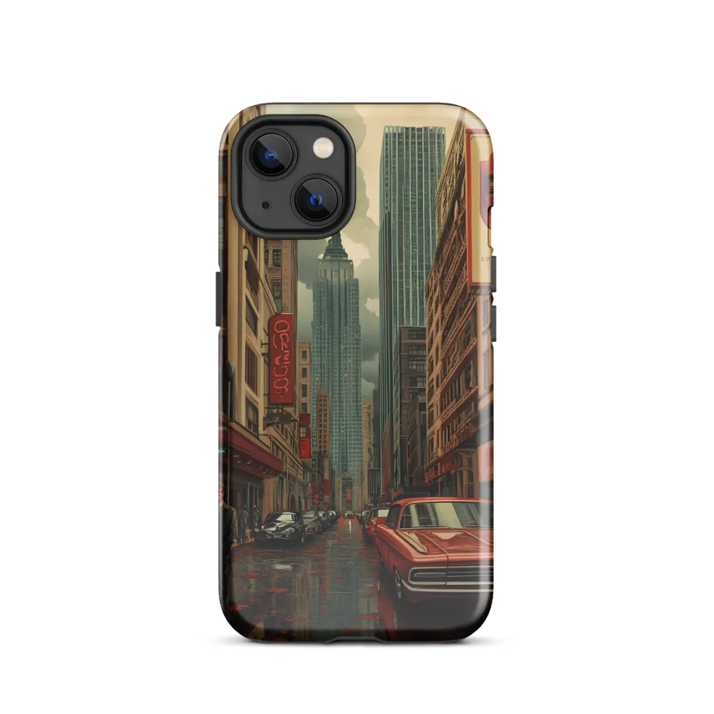 Nostalgic Cityscape: Reflections of a Forgotten Era