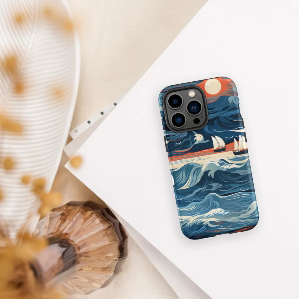 Ocean Whispers: A Voyage at Dusk