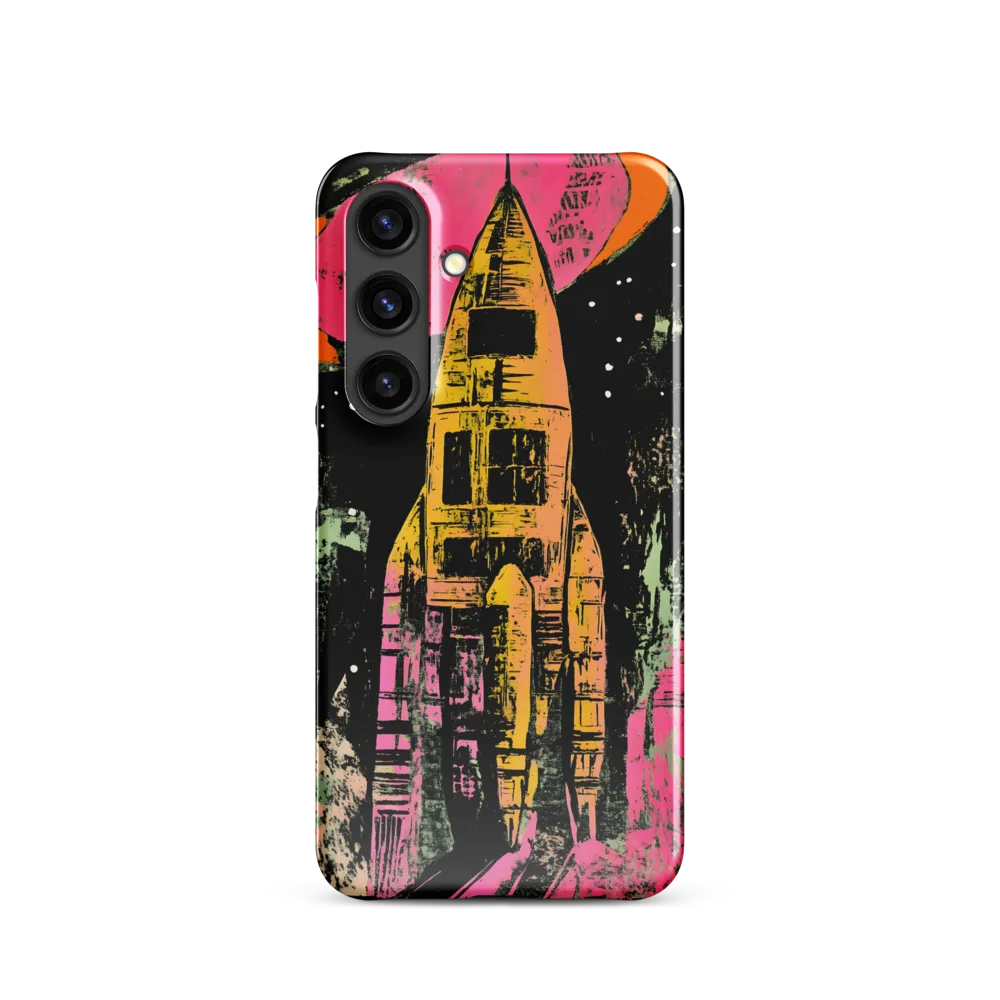 Cosmic Voyage: A Surreal Rocket Adventure