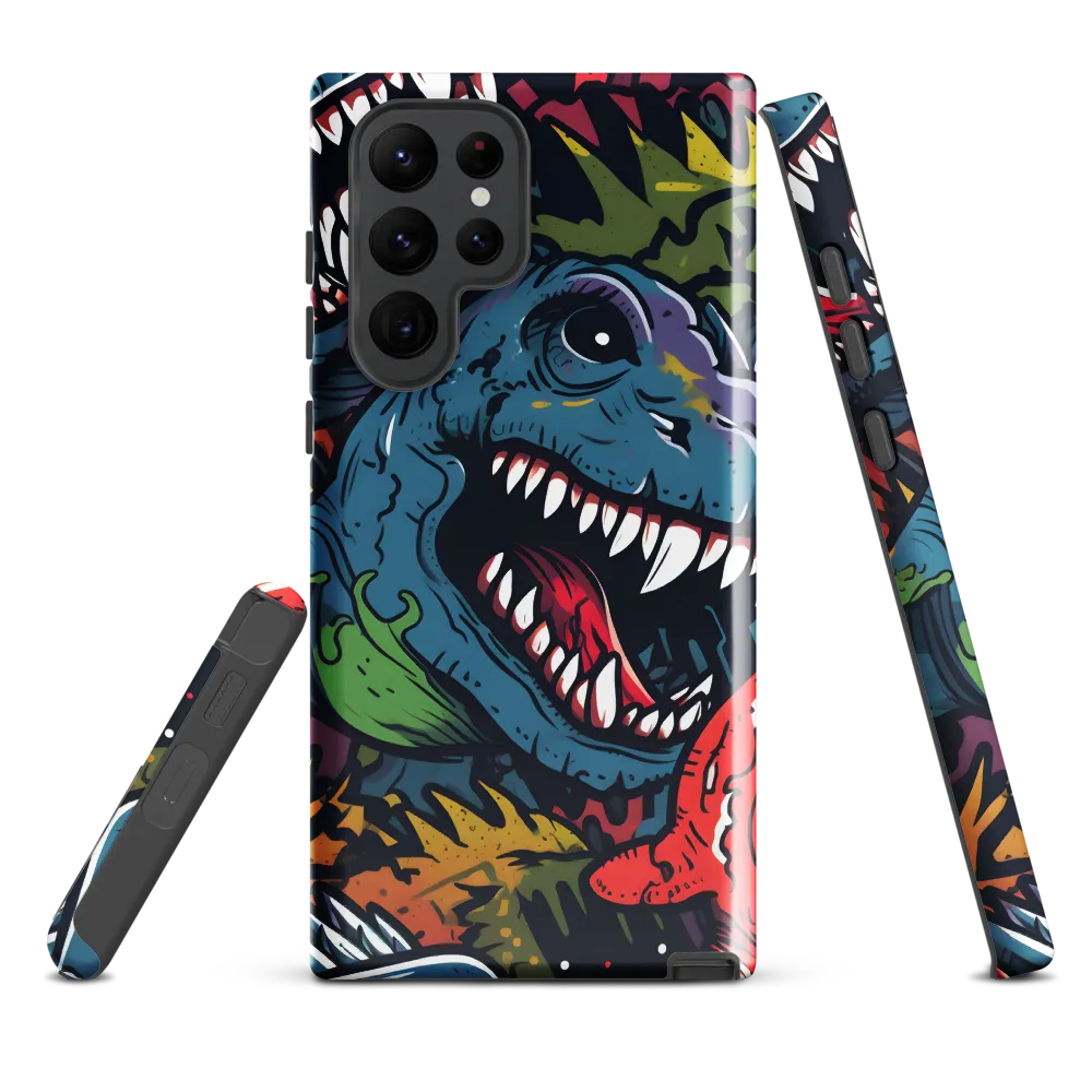 Dino Mania: A Colorful Frenzy