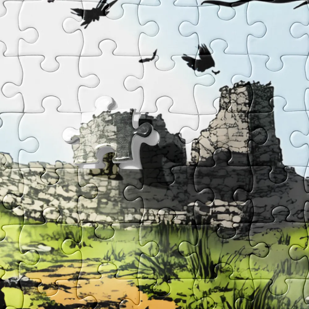 The Path to Ancient Ruins | Jigsaw Puzzle | 252/520 pieces