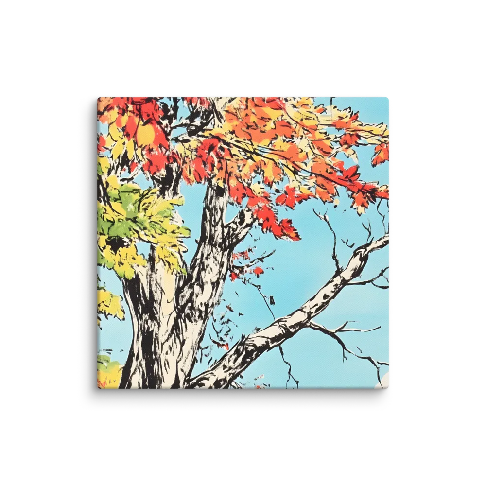 Autumn's Embrace | Canvas | 10″×10″