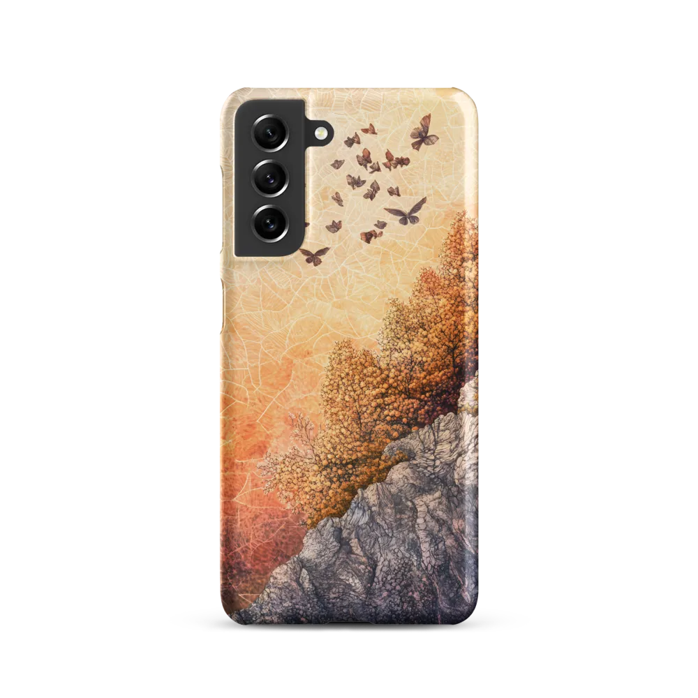 Fluttering Dreams of Serenity | Phone Case |  S21 | Snap Case | Matte