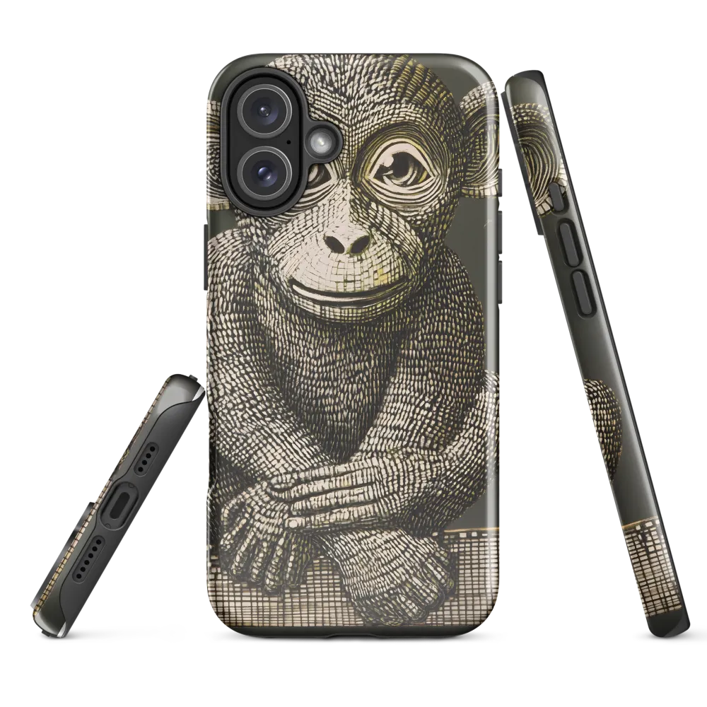 Intricate Primate Portrait