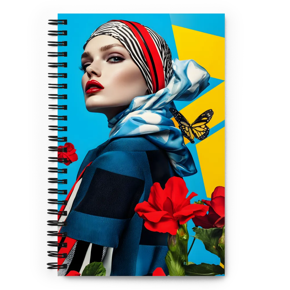 Vibrance and Elegance in Fashion | Spiral Notebook