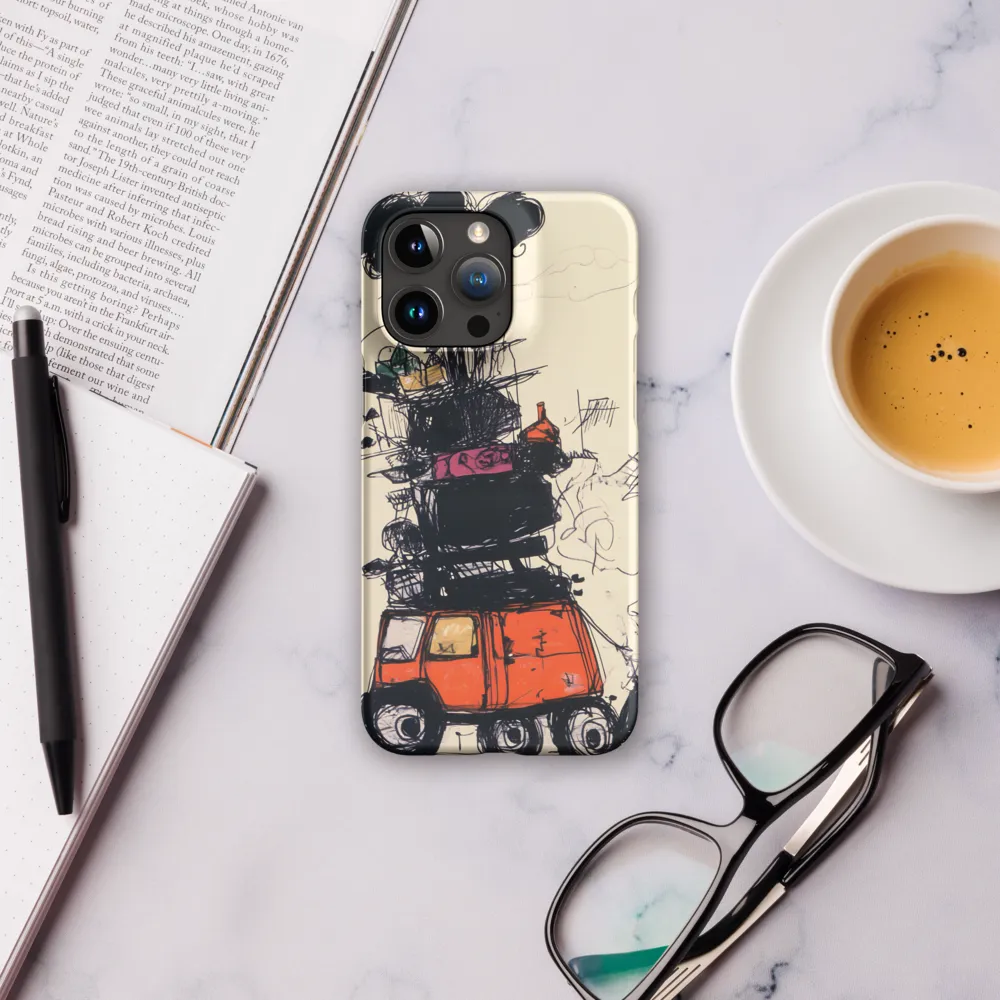 The Whimsical Hauler | Phone Case |  15 Pro Max | Snap Case | Matte