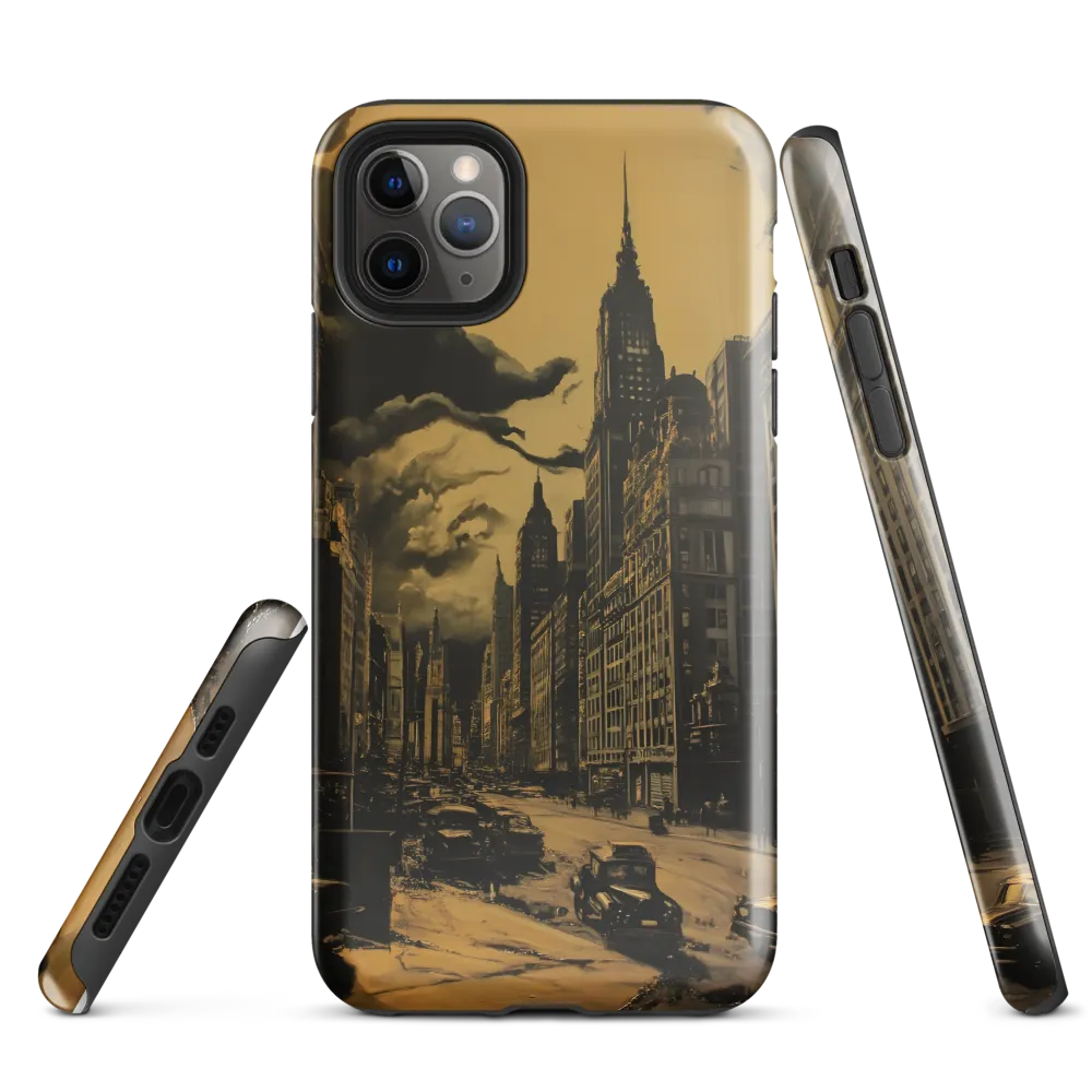 Echoes of a Forgotten Skyline | Phone Case |  11 Pro Max | Tough Case | Glossy