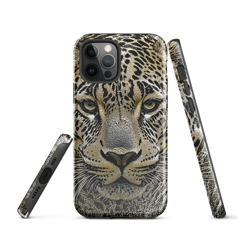 The Majestic Gaze: Portrait of a Leopard