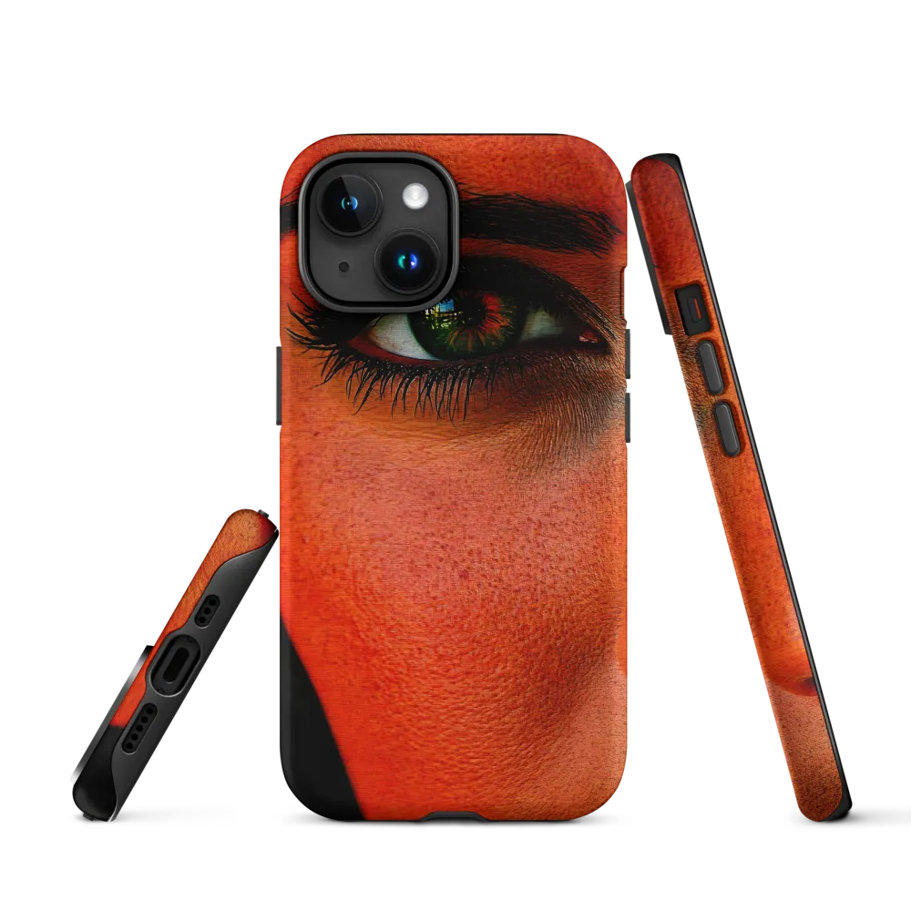 Gaze of Intensity | Phone Case |  15 | Tough Case | Matte