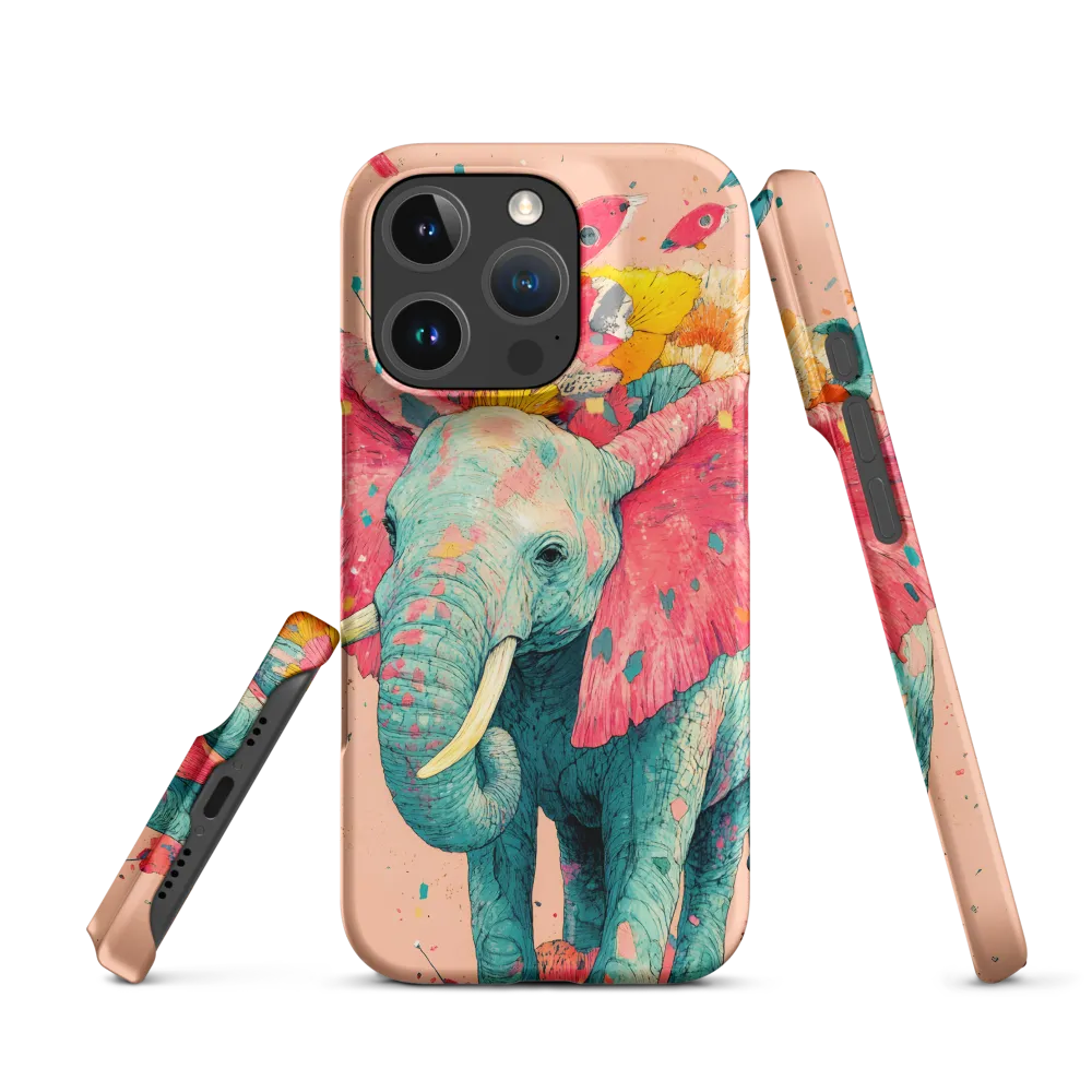 Whimsical Elegance: The Floral Elephant